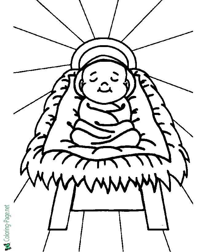 Jesus coloring pages