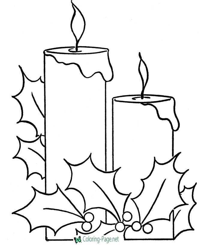 christmas coloring page