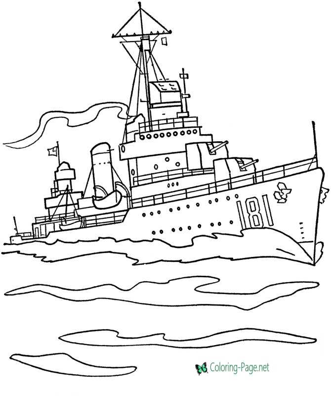 printable military coloring pages
