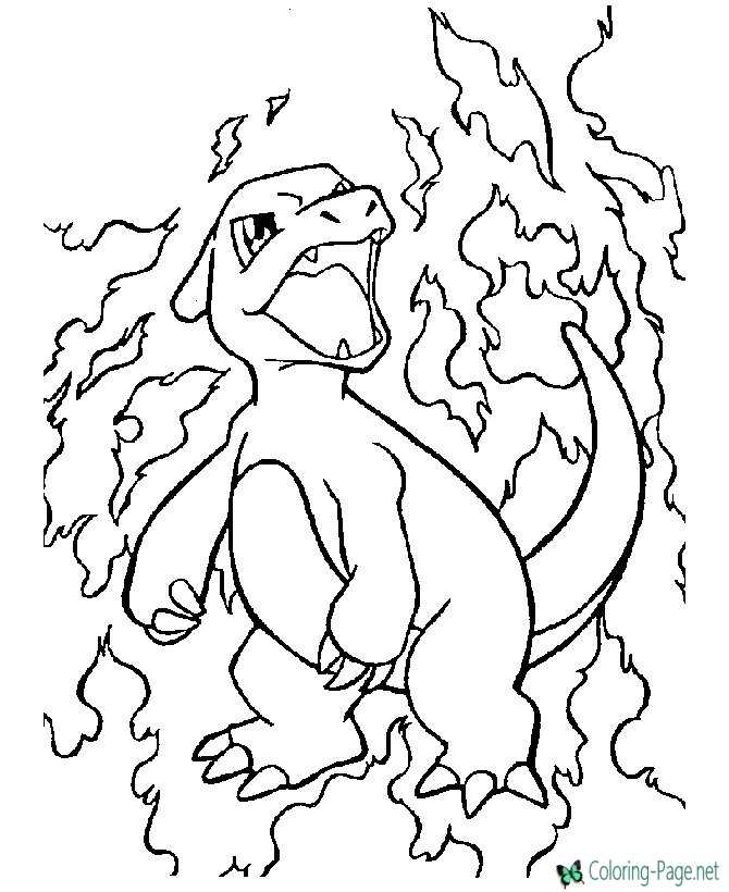 pokemon pictures to color