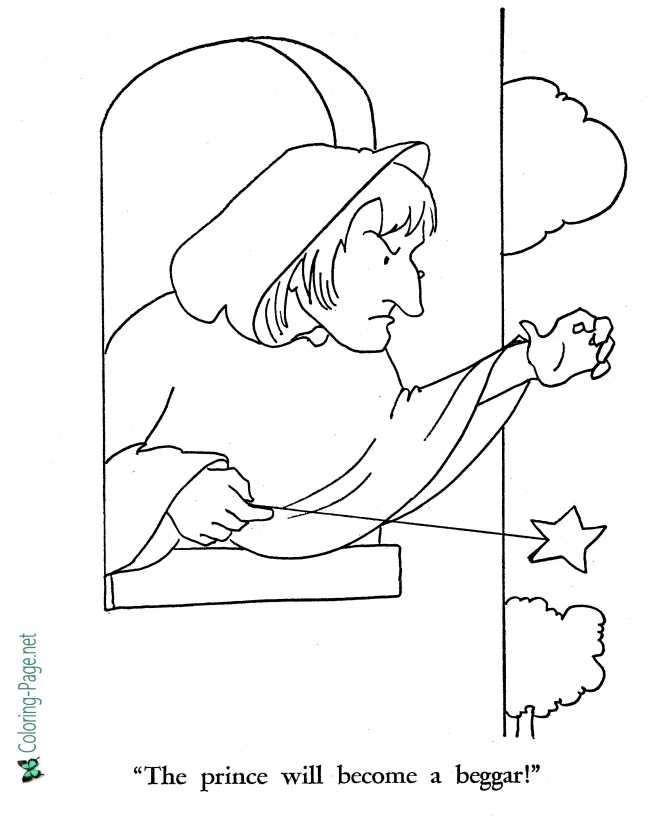 printable Rapunzel coloring page