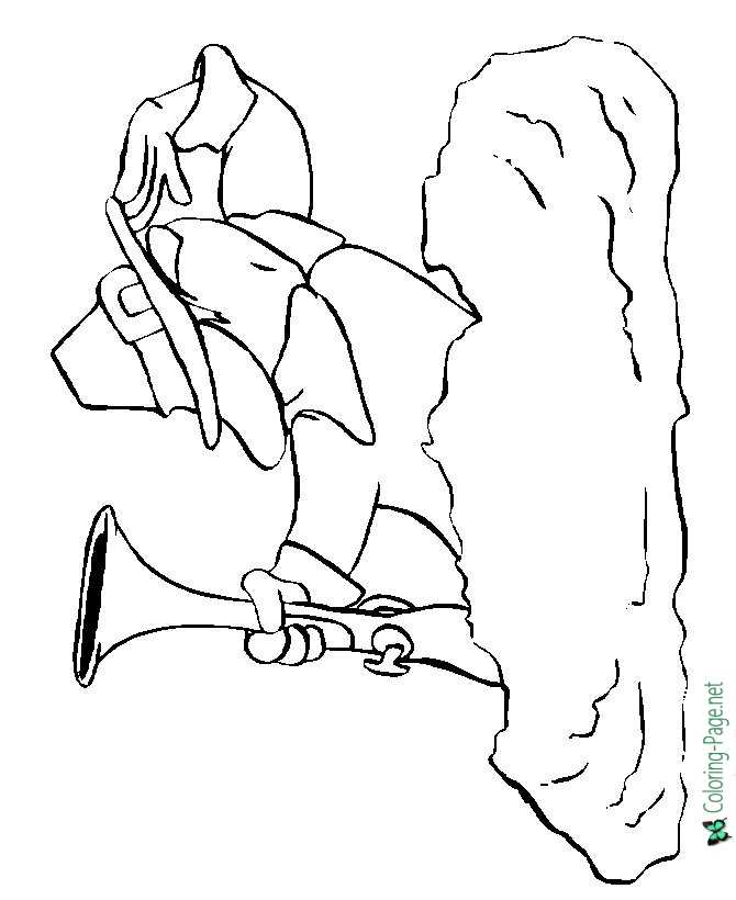 Thanksgiving Coloring Pages Pilgrim Lookout