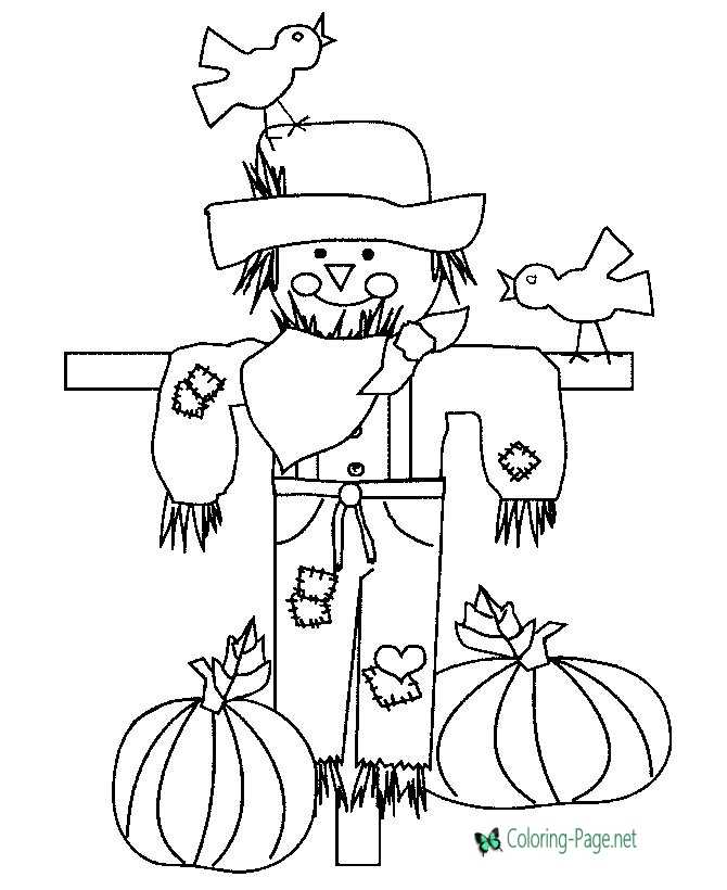 children thanksgiving coloring page