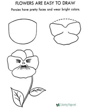 how to draw kids worksheets
