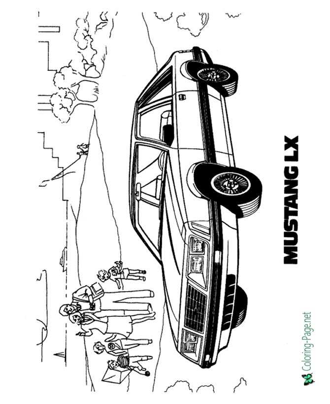 printable cars coloring pages