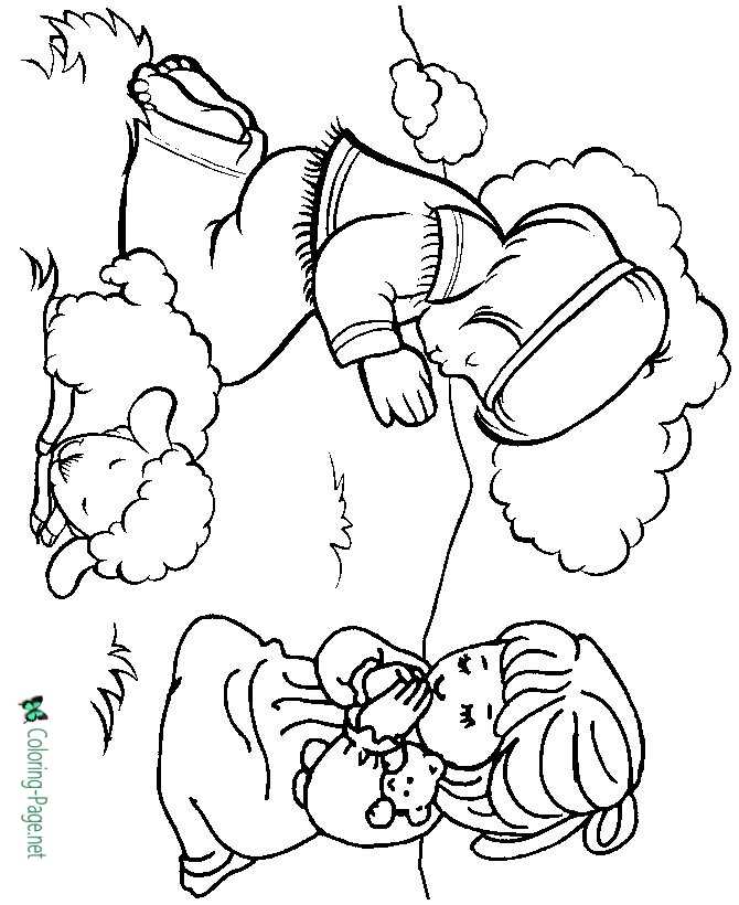 Christian Coloring Pages to color