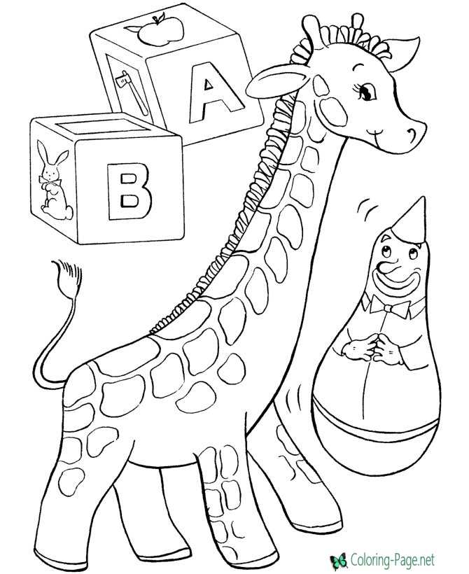 kids christmas coloring pages