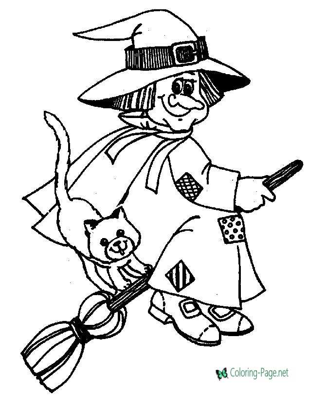 kids halloween coloring pages