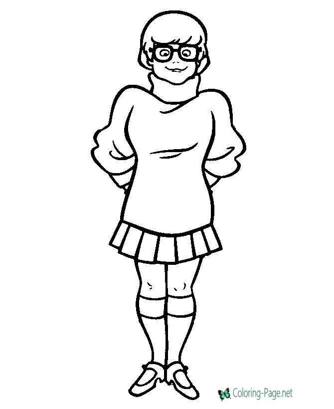 Thelma picture to color