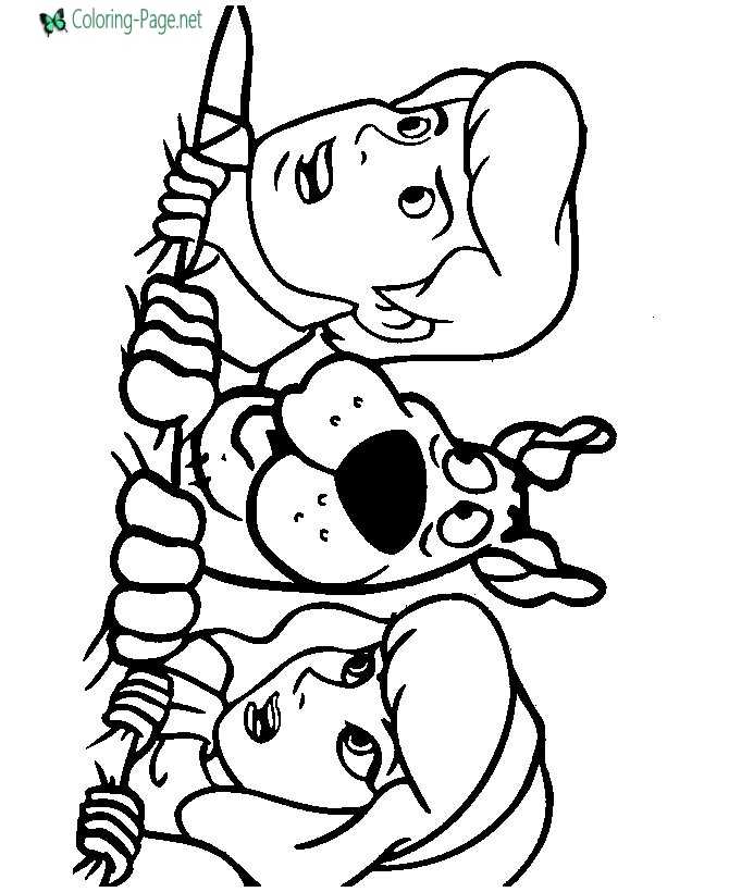 Scooby Doo coloring page