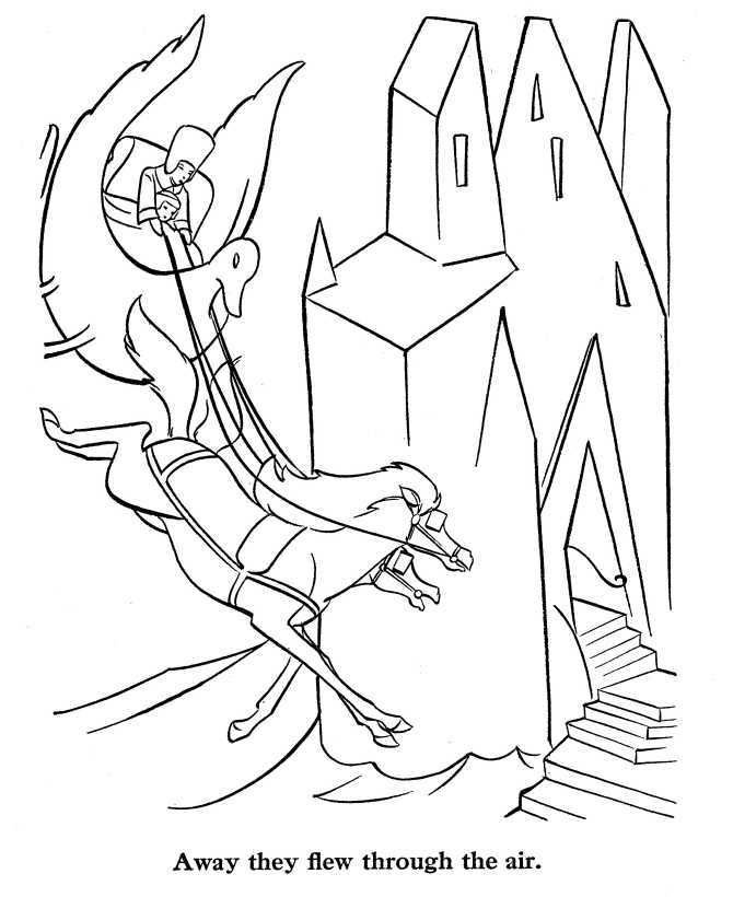 Snow Queen Coloring Page 07 - Fairy Tales