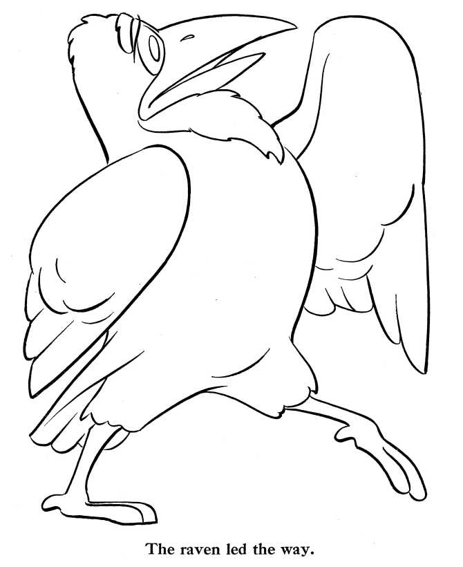 Snow Queen coloring page for children