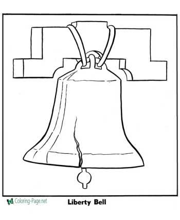 Symbols American coloring pages