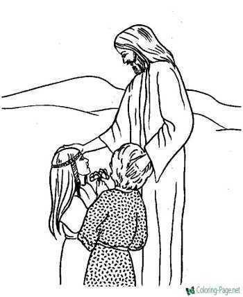 Bible coloring pages