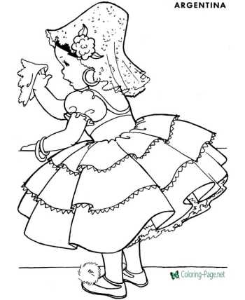 History coloring pages for girls